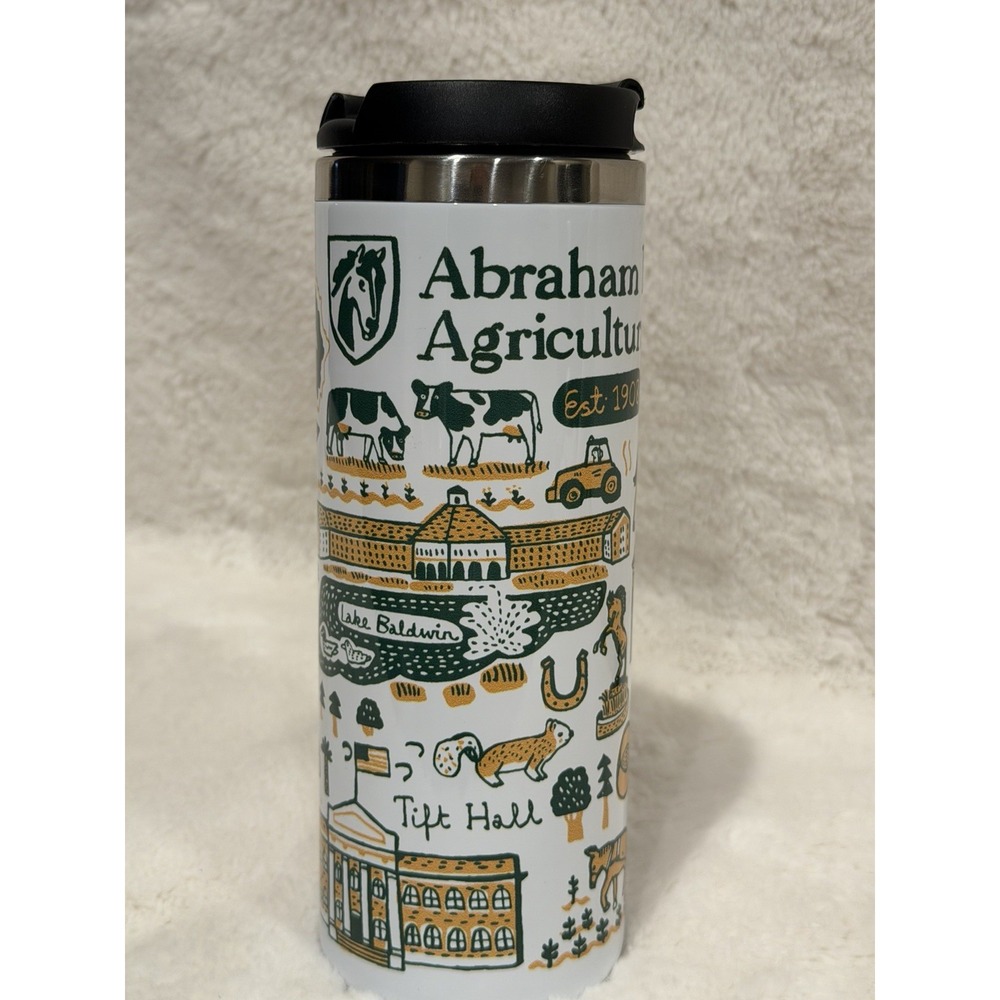 ABAC Abraham Baldwin Agricultural College Julia Gash Design Stainless Steel 14oz
